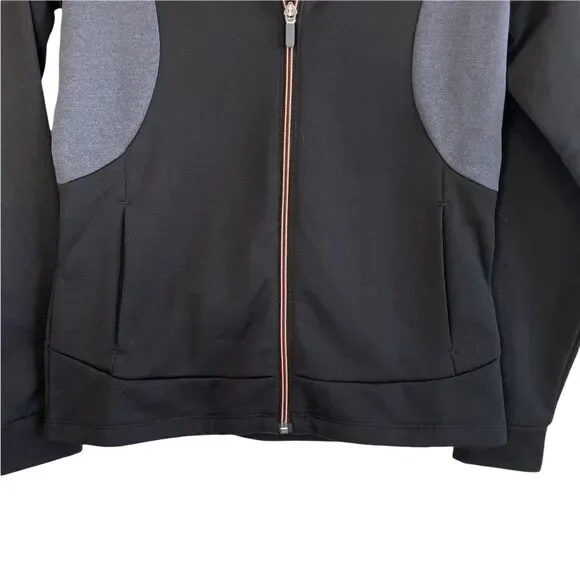 Kappa Full Zip Black Track Jacket - Picture 4 of 8